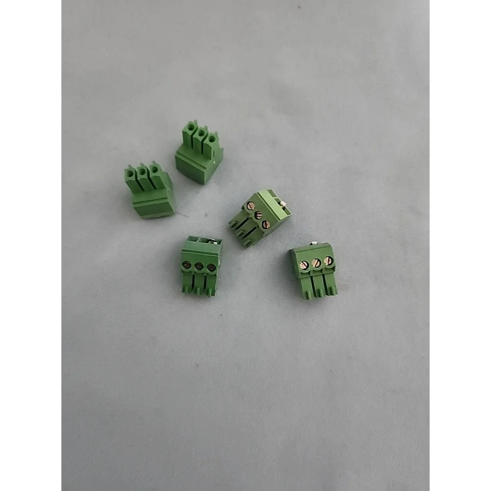 Set Of (5) 3 Pin Terminal Block Connector - Crestron, Speakercraft, B&K, AMX